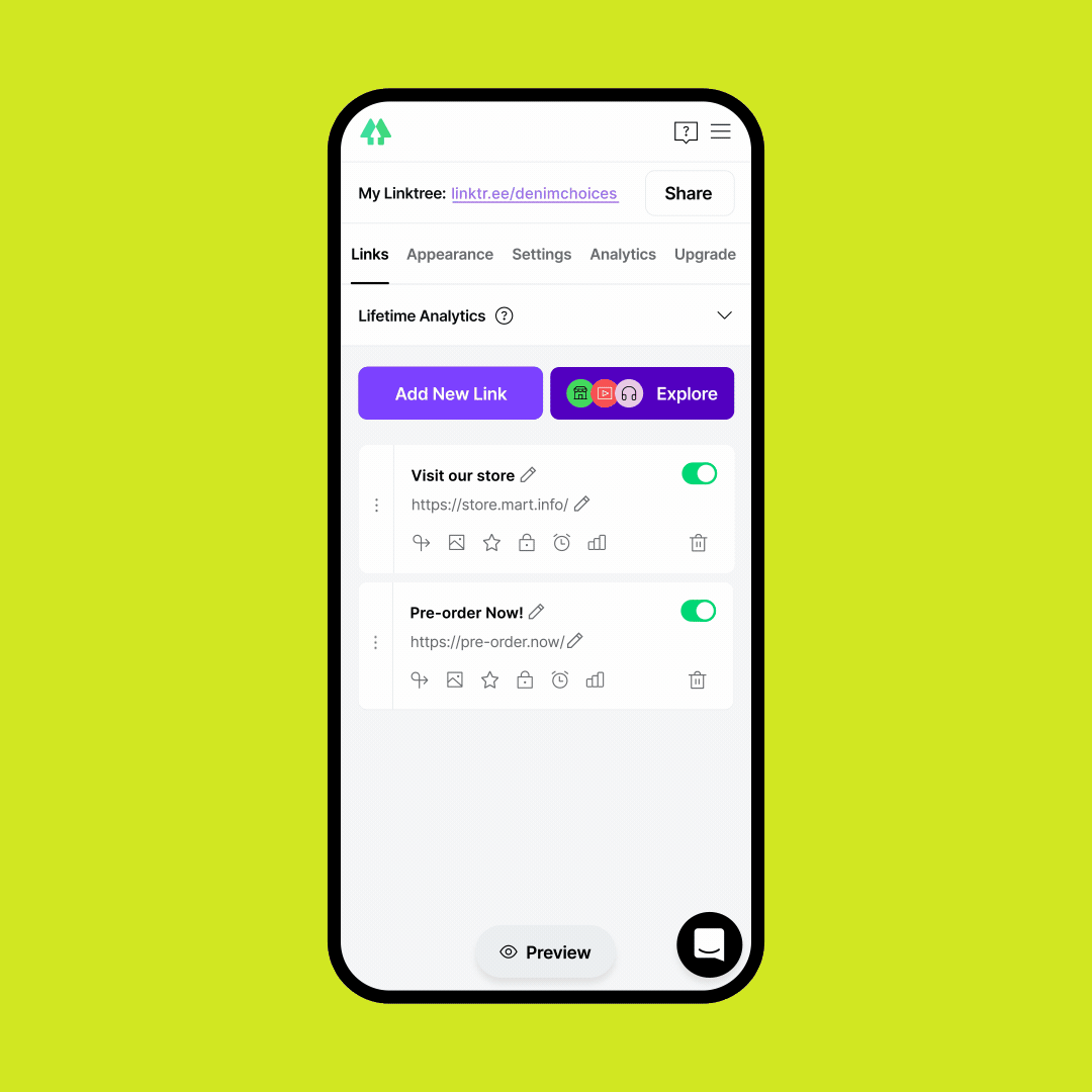 Personalize Your Profile